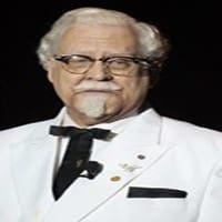 Colonel Sanders lookalike impersonator