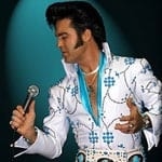 Elvis Presley lookalike impersonator